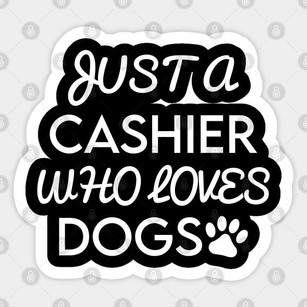 cashier Sticker by Elhisodesigns